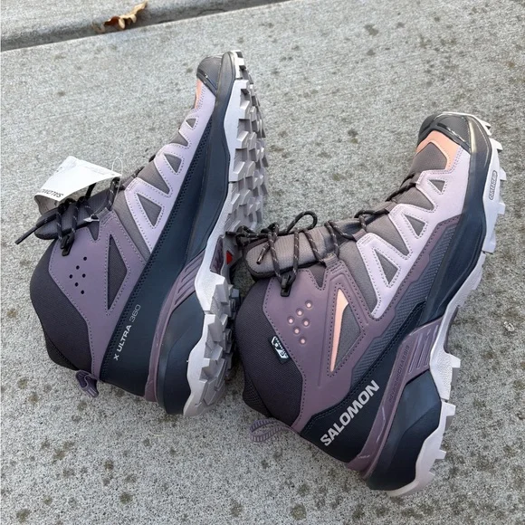 Salomon Women's X Ultra 360 Mid CSWP W Hiking Boots Size 10.5 - Picture 12 of 14